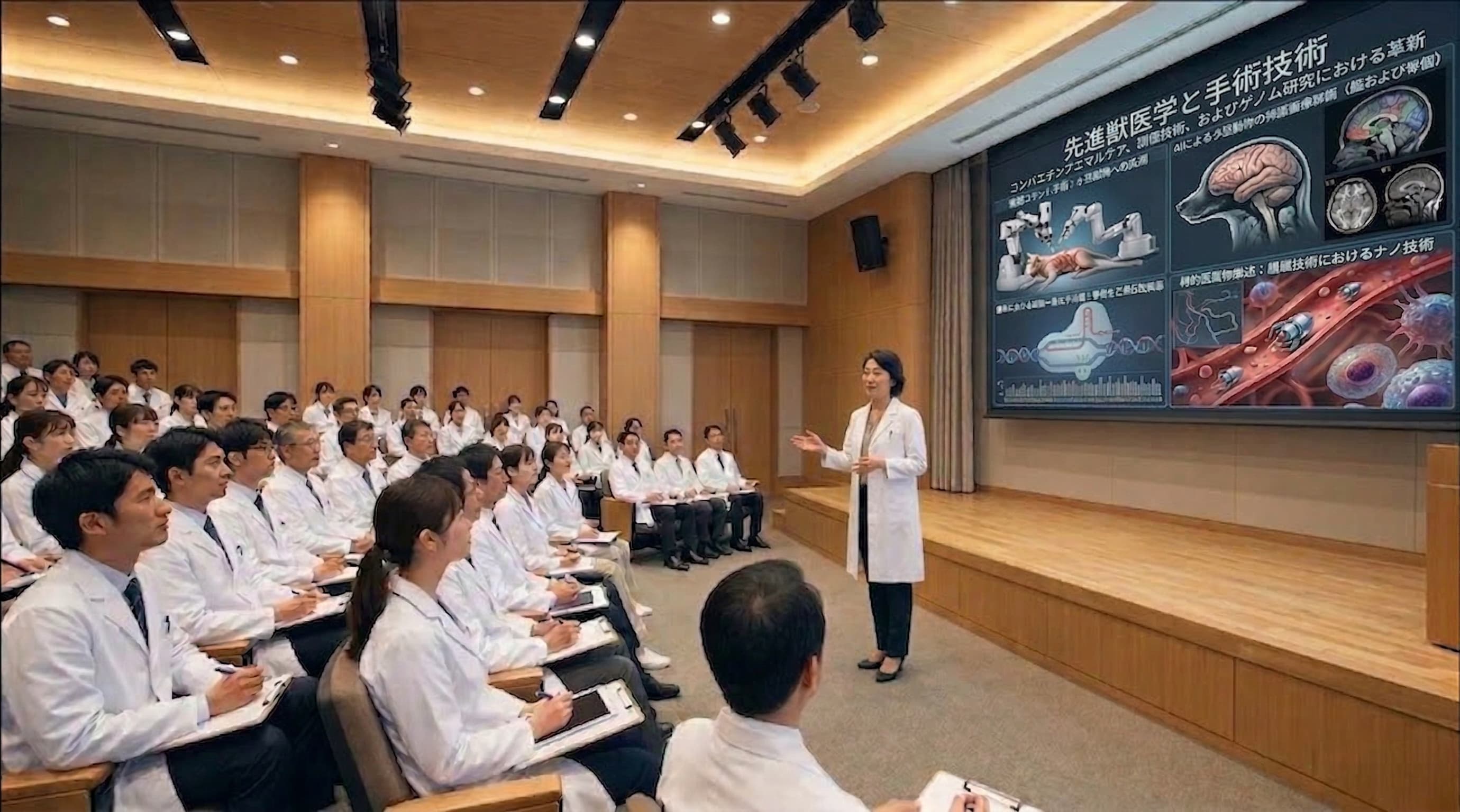 過去の学会発表の様子